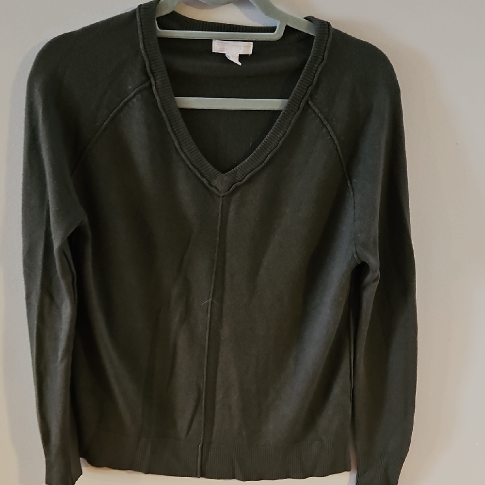 14th & Union Olive Knit Top